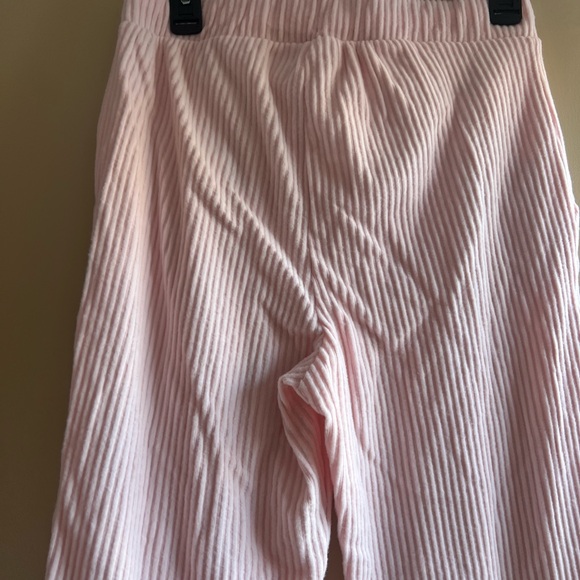 Pink Ribbed Drawstring Joggers NWT - Picture 7 of 7